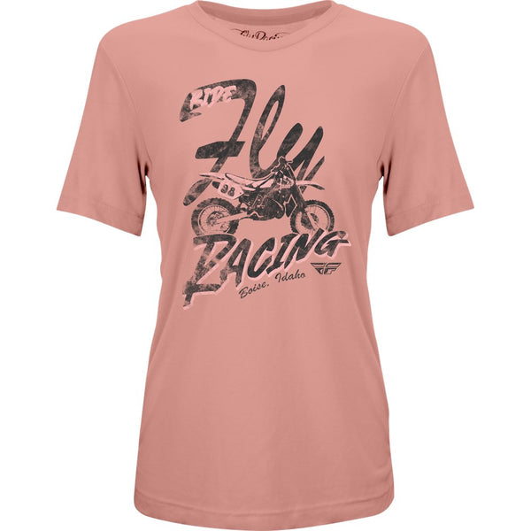 Fly Women's Vintage Tee Pink Sm