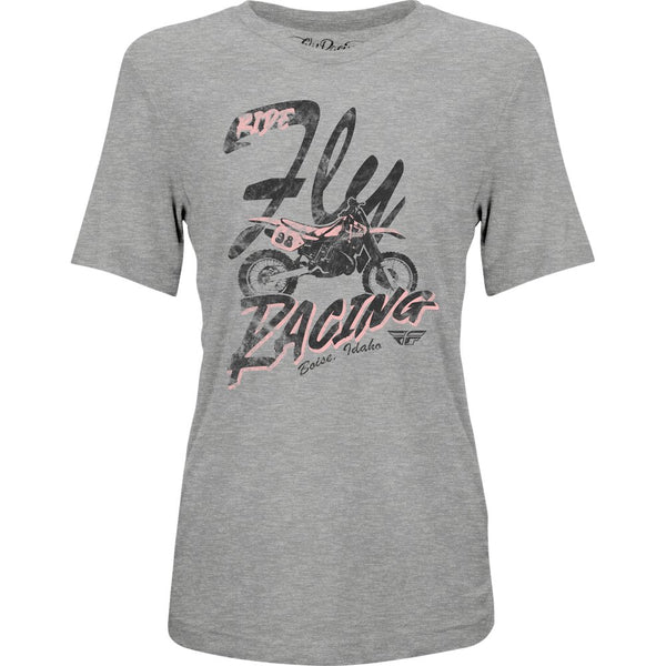 Fly Women's Vintage Tee Grey Xl