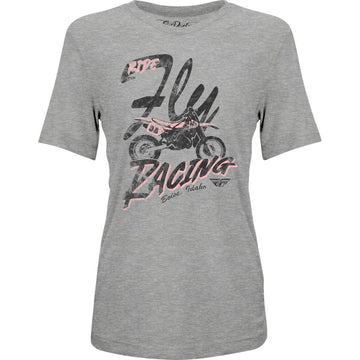 Fly Women's Vintage Tee Grey Md