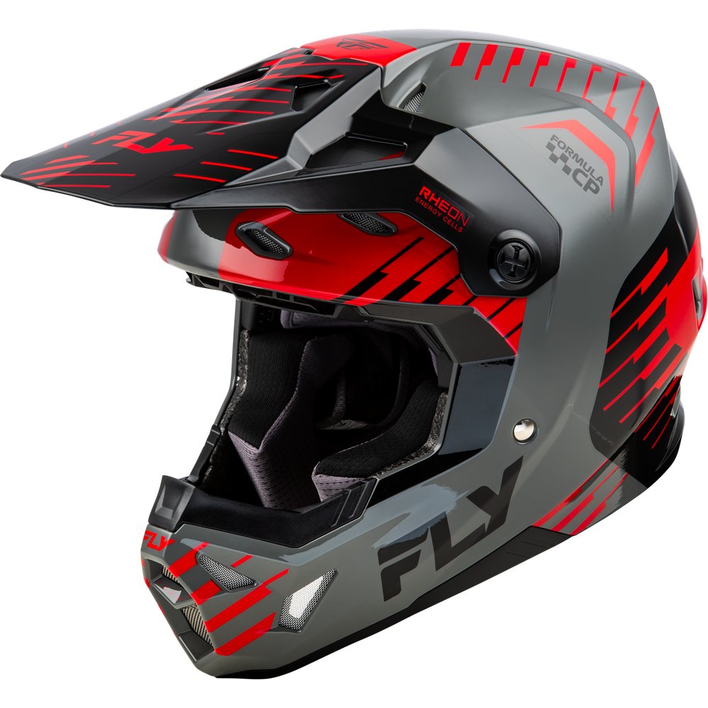 Formula Cp Slice Helmet Grey/Red/Black Lg