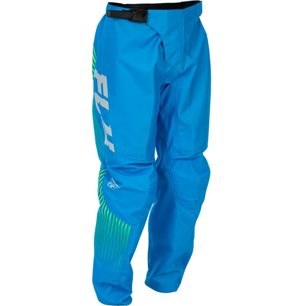 Youth F 16 Pants Blue/Hi Vis Sz 18
