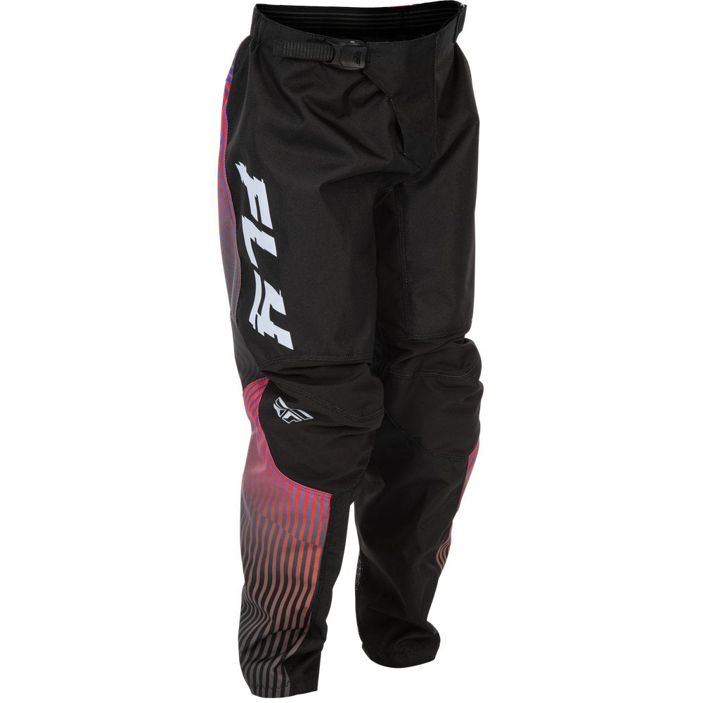 Youth F 16 Pants Black/Red/Purple Sz 26