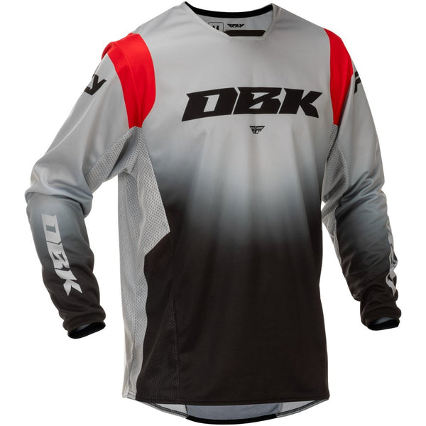 Kinetic Dbk Jersey Grey/Black/Red Md