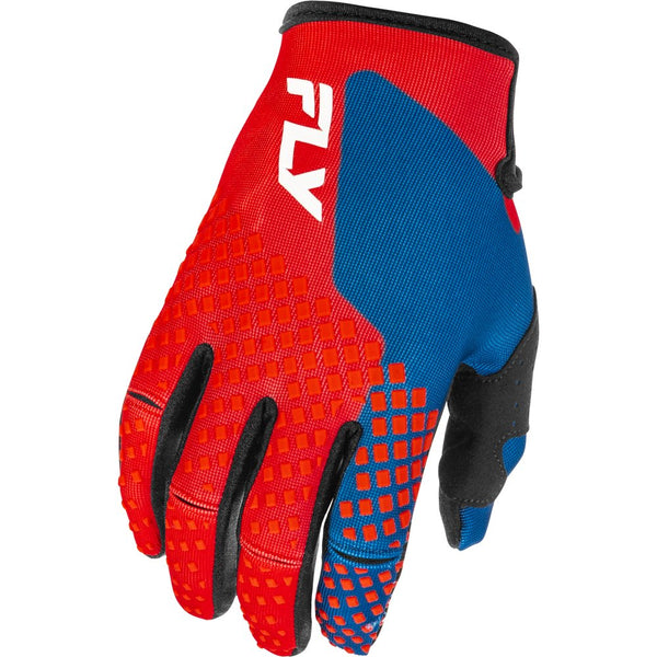 Youth Kinetic Gloves Red/White/Blue Ys