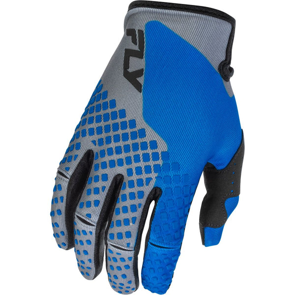 Youth Kinetic Gloves Blue/Grey/Black Ys