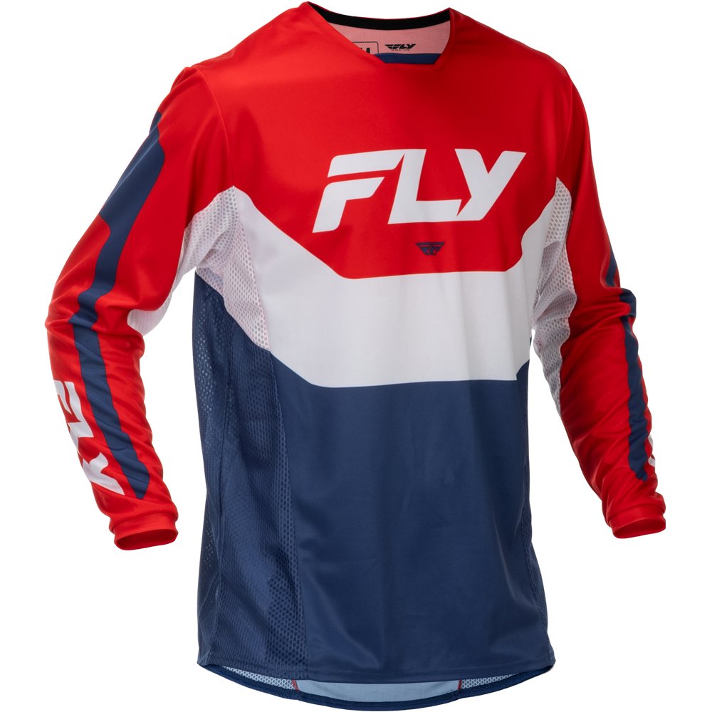 Kinetic Jersey Red/White/Blue Md