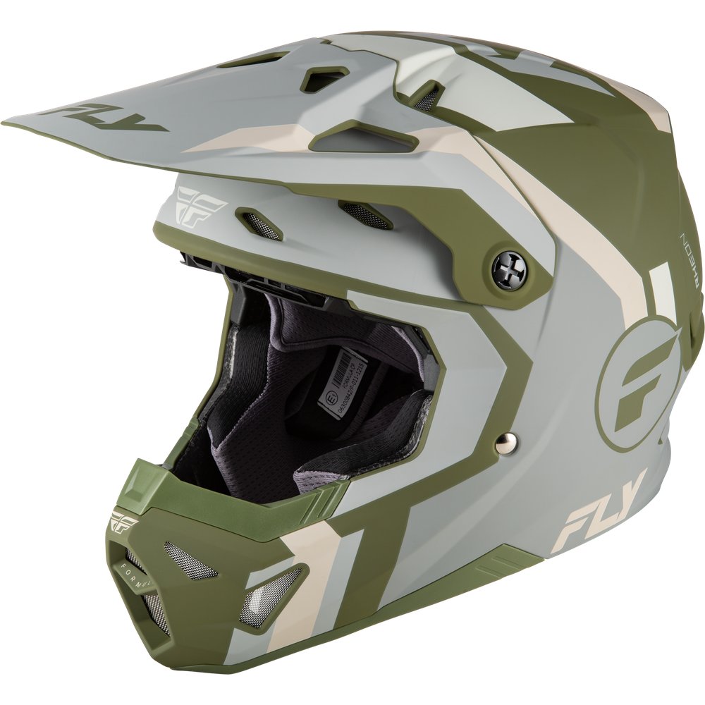 Youth Formula Cp Seal Helmet Matte Stone/Khaki/Olive Yl
