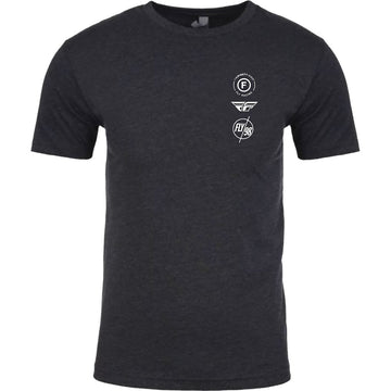 Fly Atom Tee Black Sm