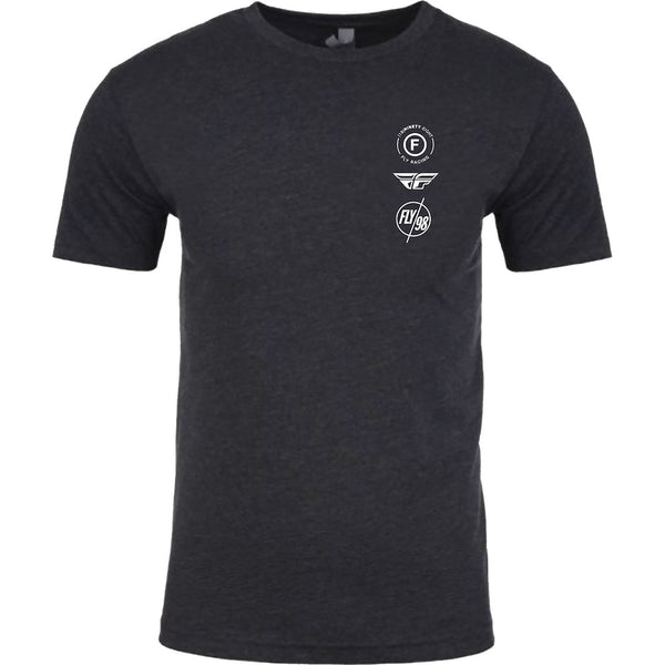 Fly Atom Tee Black Lg