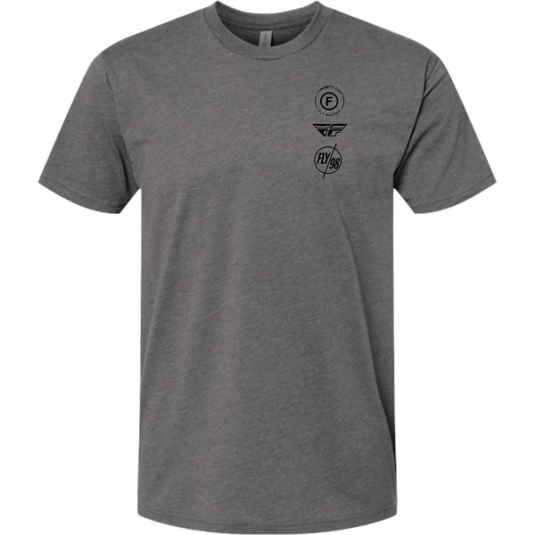 Fly Atom Tee Gunmetal Heather Xl
