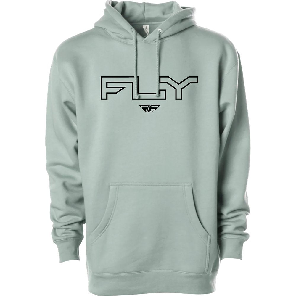 Fly Edge Hoodie Dusty Sage Md