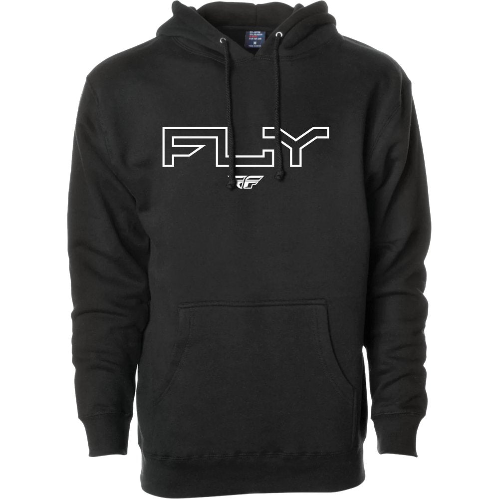 Fly Edge Hoodie Black Lg