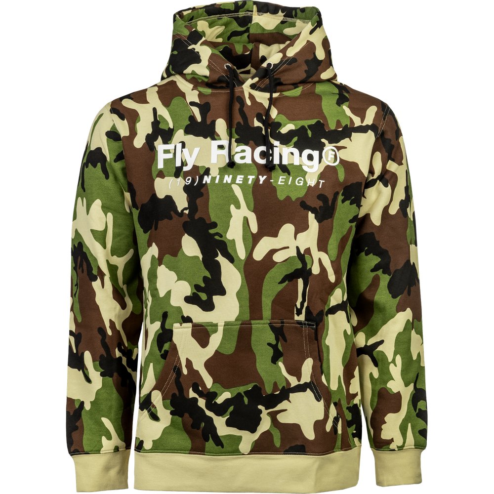 Fly Trademark Hoodie Army Camo Sm