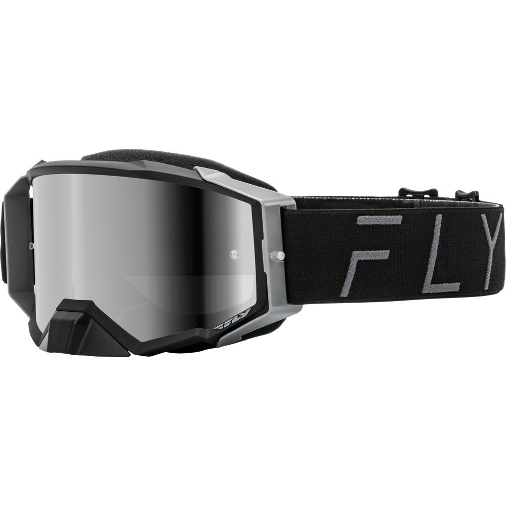 Zone Pro Goggle Black/Grey W/ Black Mirror/Smoke Lens