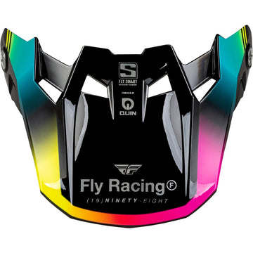Formula S Carbon Legacy Visor Black/Elec Blue/Fuschia Xl/2x