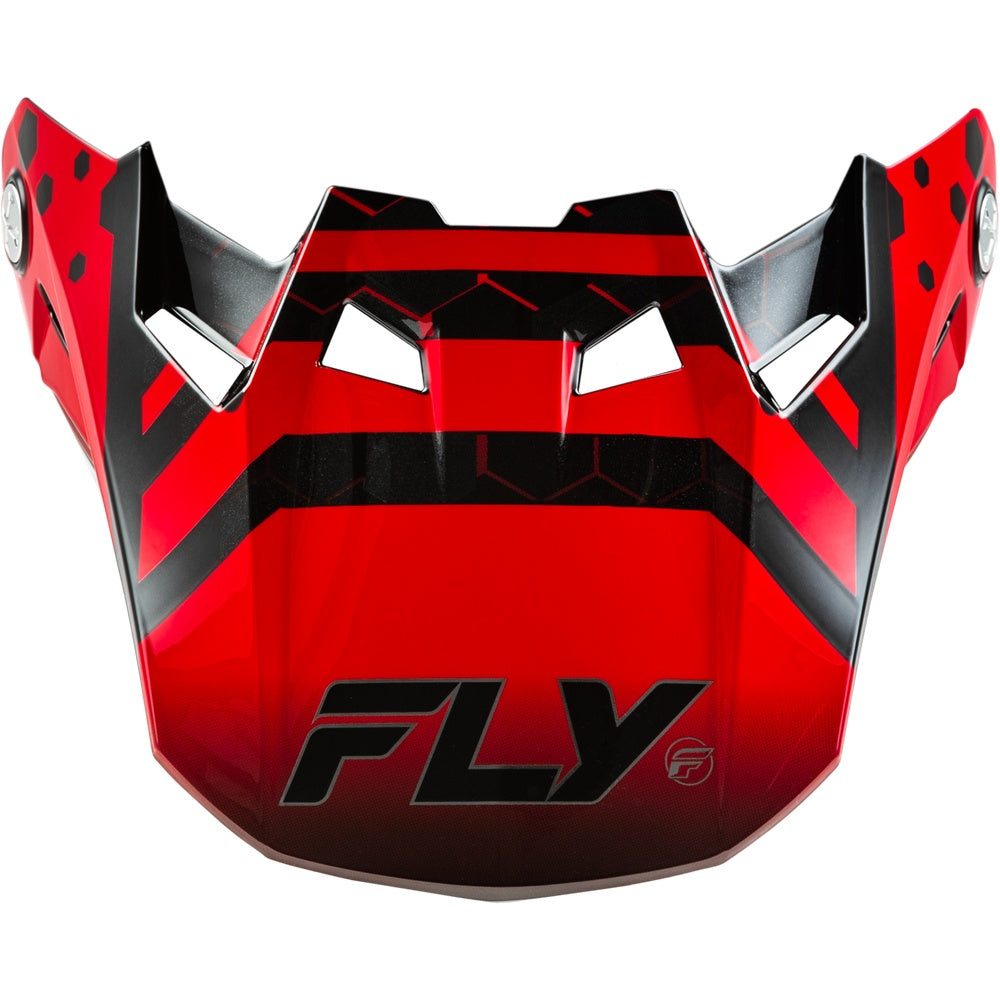 Formula Cc Tektonic Visor Black/Red/Orange Xl/2x