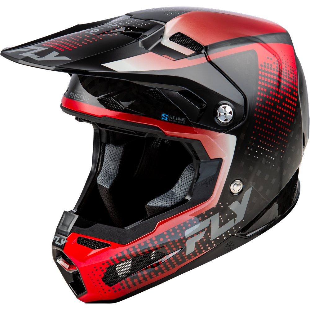 Formula S Carbon Protocol Helmet Black Carbon/Red Md