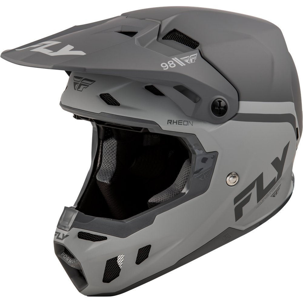 Youth Formula Cc Objective Helmet Matte Black/Grey Yl