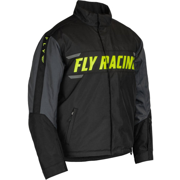 Outpost Jacket Black/Grey/Hi Vis 3x
