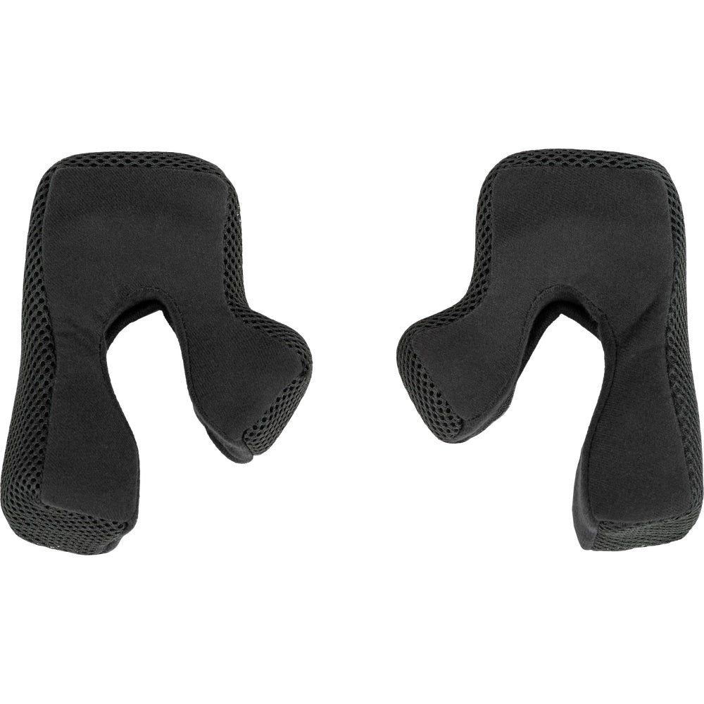 Kinetic Helmet Cheek Pads Black 2x
