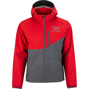 Checkpoint Jacket Grey/Red Lg