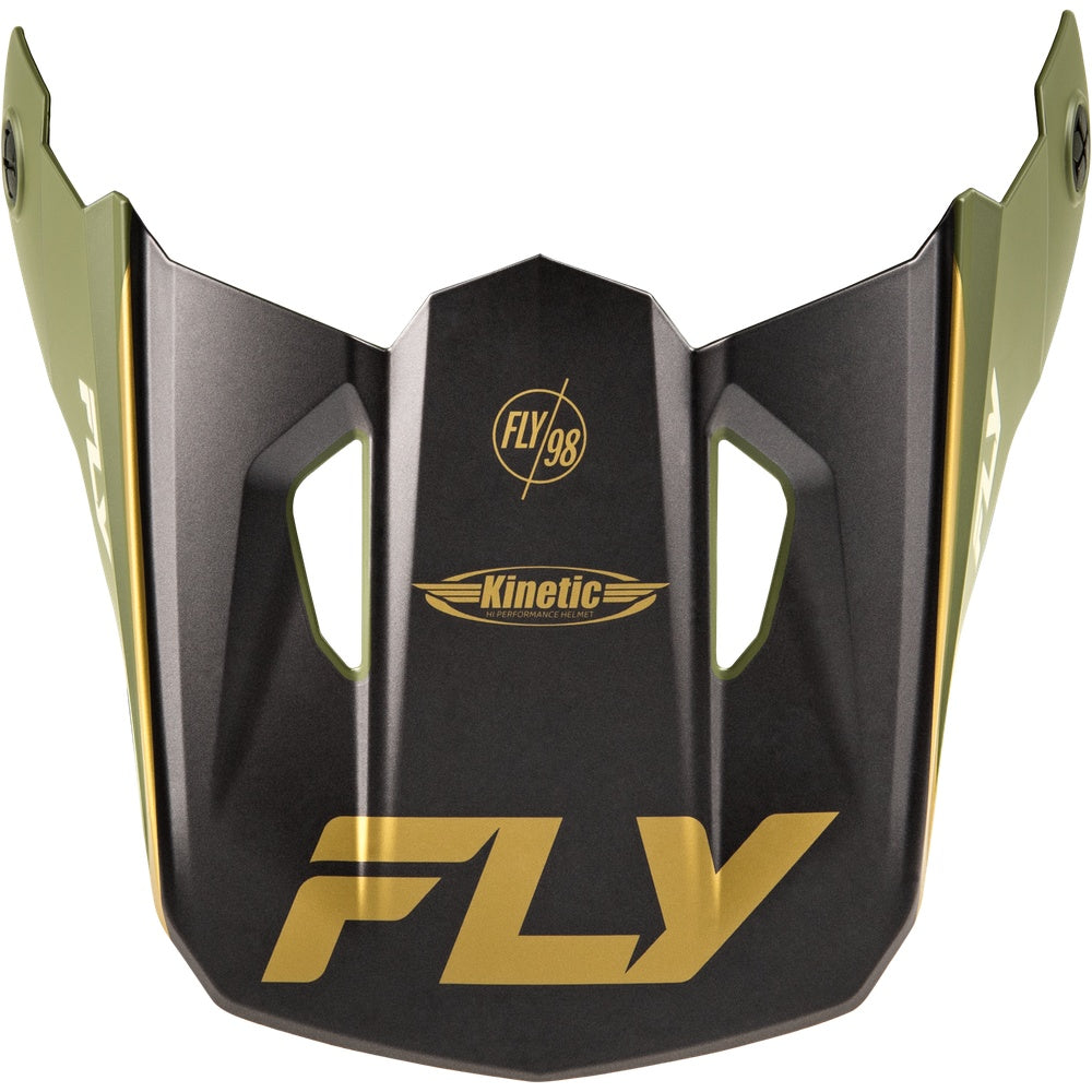 Kinetic Rally Helmet Visor Matte Moss Gry/Khaki/Wht Xl/2x