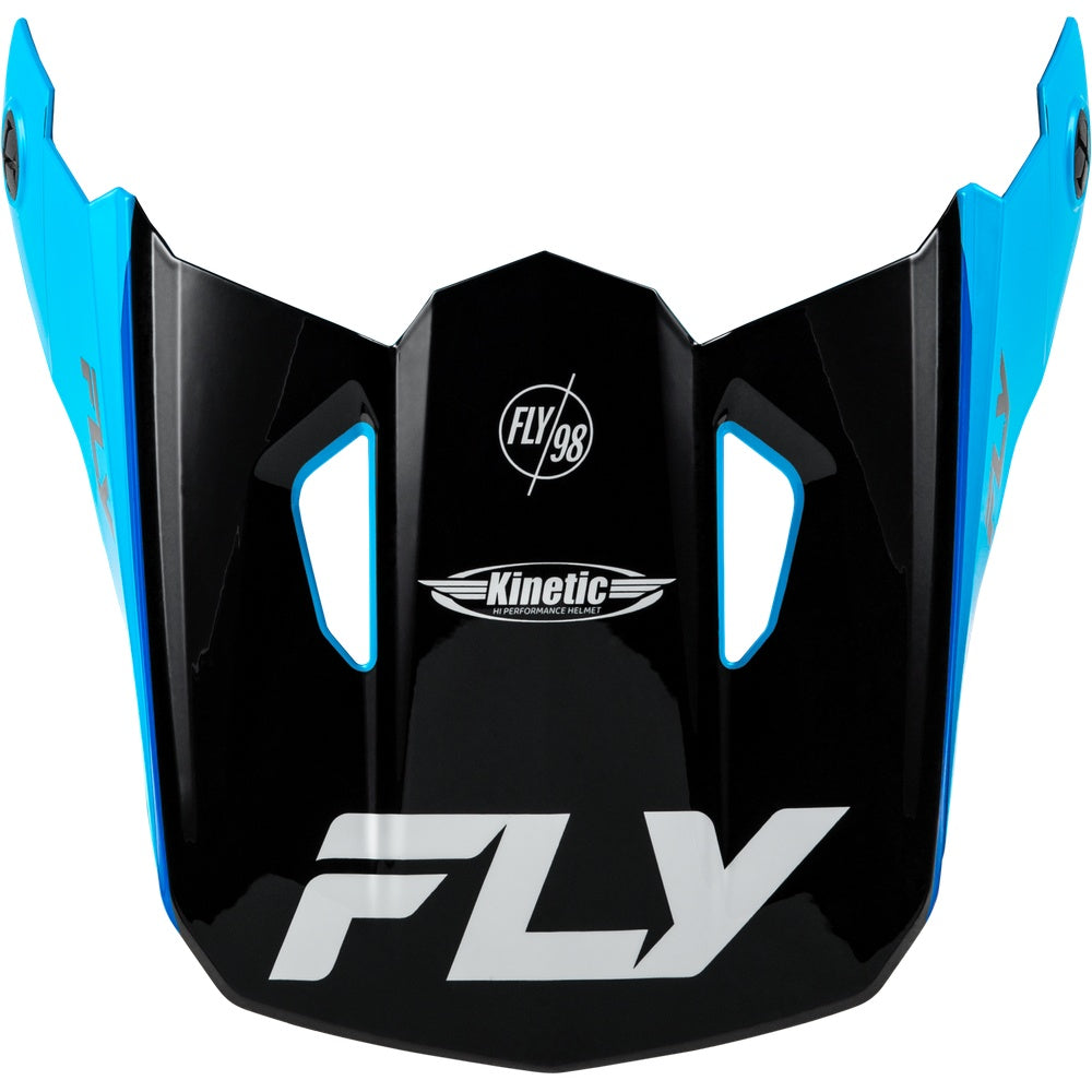 Kinetic Rally Helmet Visor Blue/Black/White Xl/2x