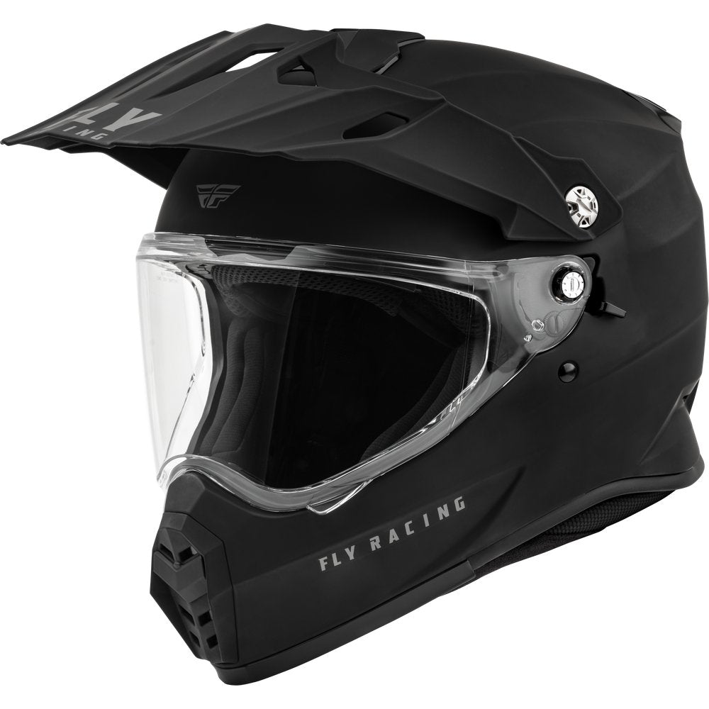 Trekker Solid Helmet Matte Black Xs