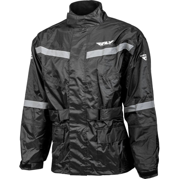 2 Piece Rain Suit Black Xl