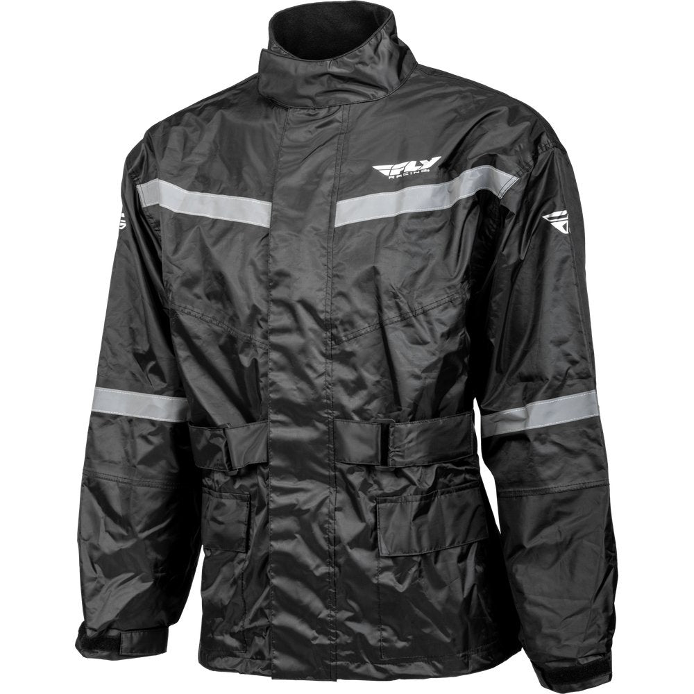 2 Piece Rain Suit Black 2x