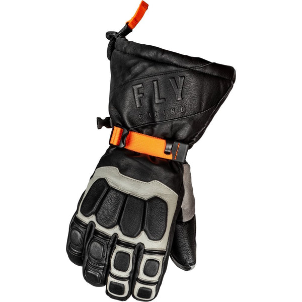 Glacier Gloves Black/Grey/Orange Sm