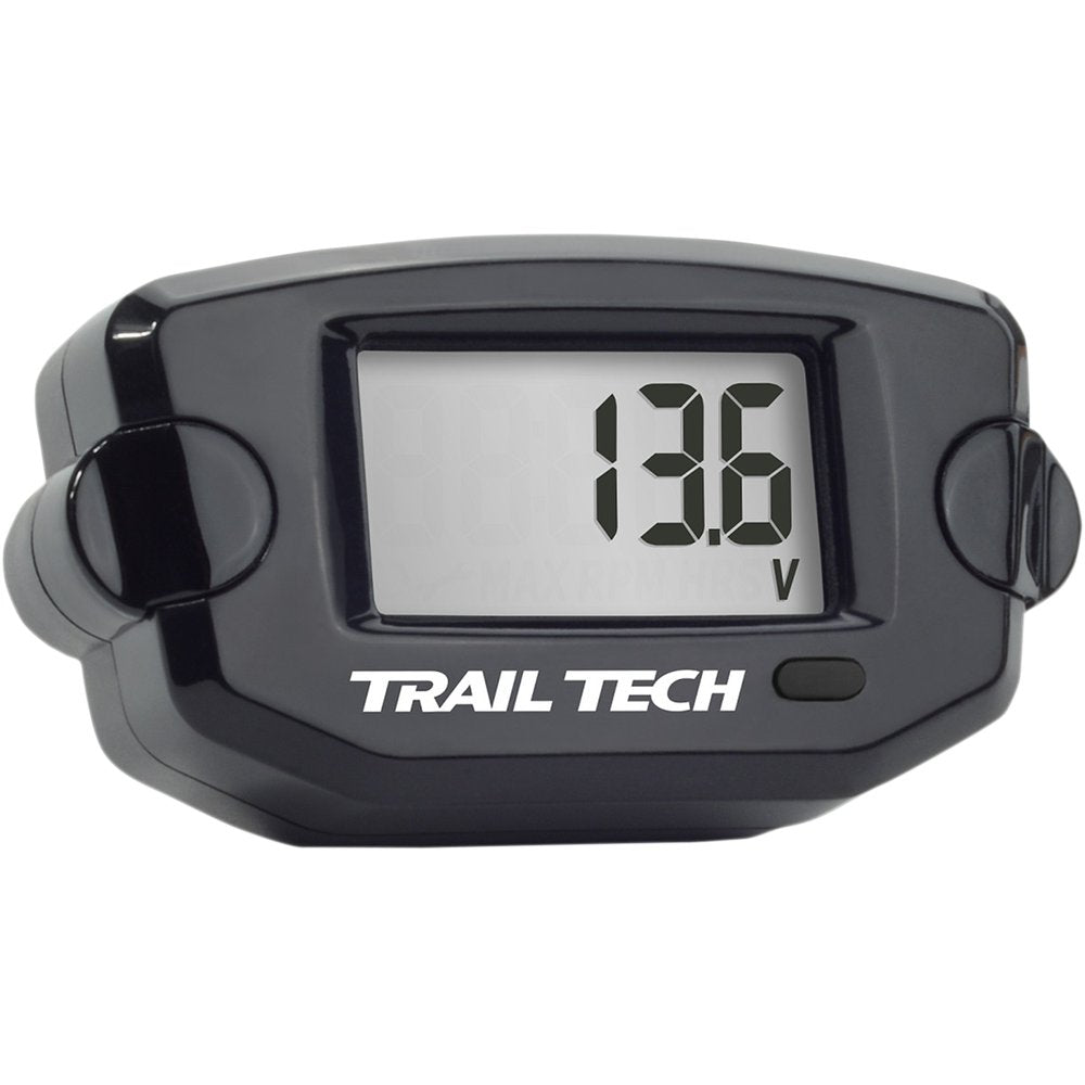 Trail Tech Voltage Meter - Black 742-V00-BL