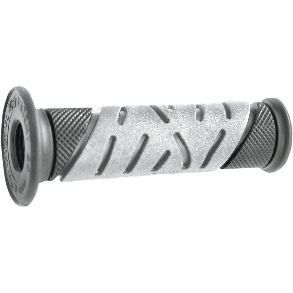 Pro Grip 719 Dual Density Sportbike Grips - Open Ends - Black/Gray PA0719OENEGR