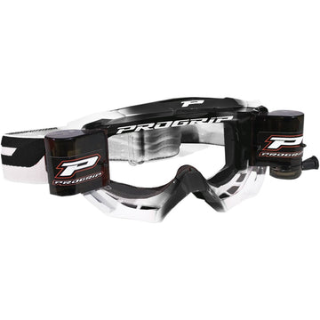 Pro Grip 3200 Roll-Off Goggle - Venom - Black - Clear Lens PZ3200RONERO
