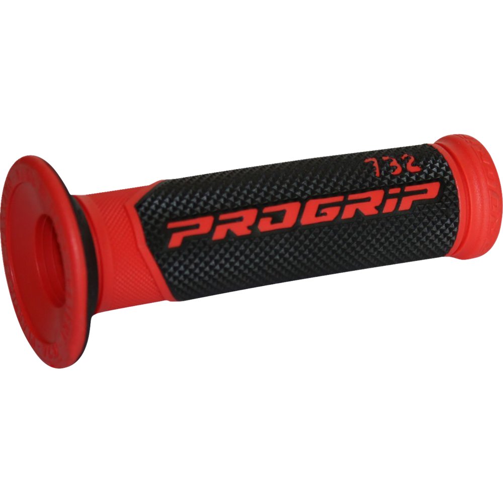 Pro Grip 732 Grips - Open Ends - Black/Red PA0732OERO02