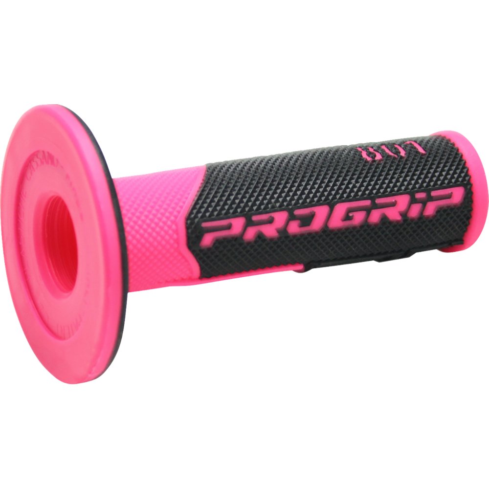 Pro Grip 801 Hybrid Duo-Density Cross Grips - Fluorescent Pink/Black PA080100FX02