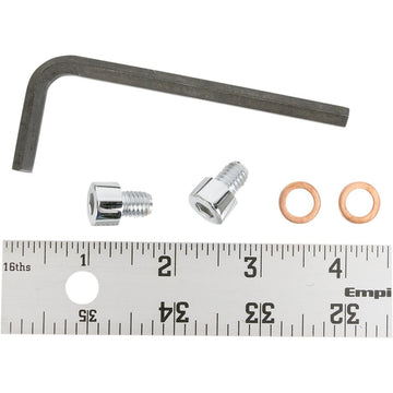 Gardner-Westcott Drain Plug - Fork - Allen Head - Chrome - 35 mm C-20-58