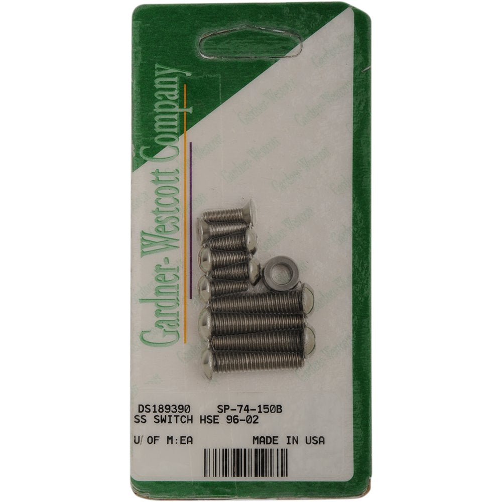 Gardner-Westcott Bolt Kit - Handle Bar Lever/Switch Box - Socket-Head SP-74-150B