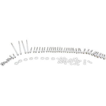 Gardner-Westcott Bolt Kit - Side Cover - Socket-Head - Chrome P-10-14-01