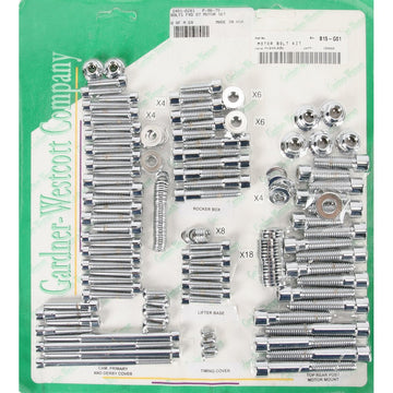 Gardner-Westcott Bolt Kit - Motor Set - Socket-Head - FXD P-96-75