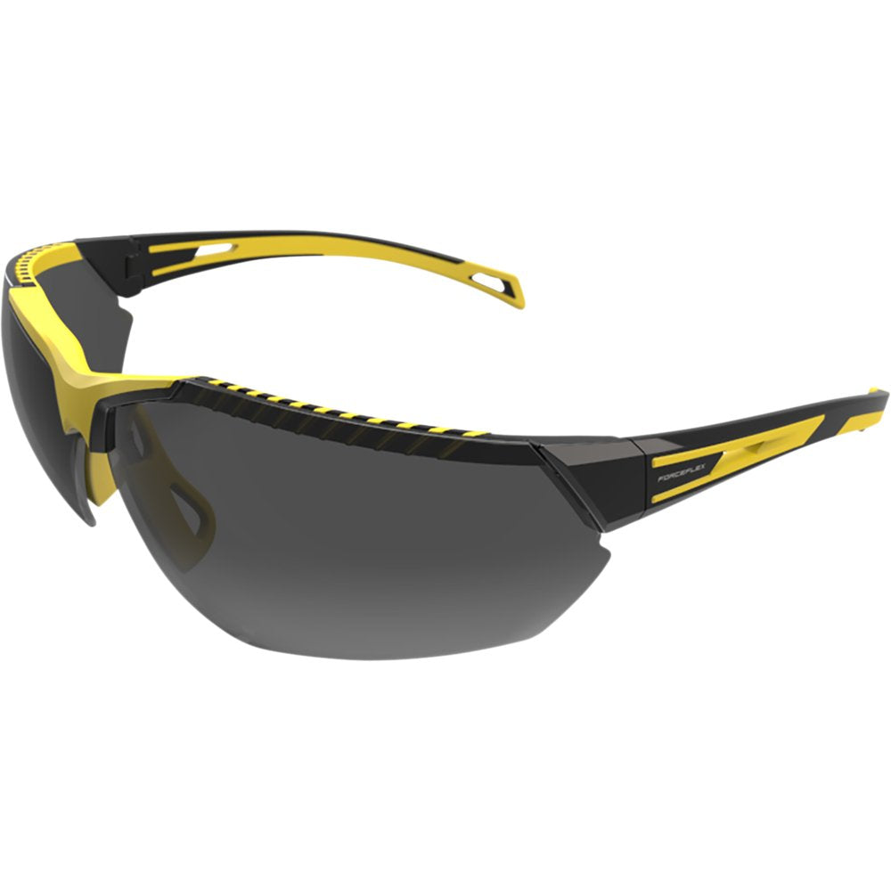 Forceflex FF4 Sunglasses - Black/Yellow - Smoke Lens FF4-01095-040