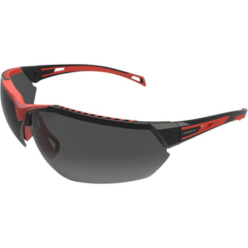 Forceflex FF4 Sunglasses - Black/Red - Smoke Lens FF4-01045-040