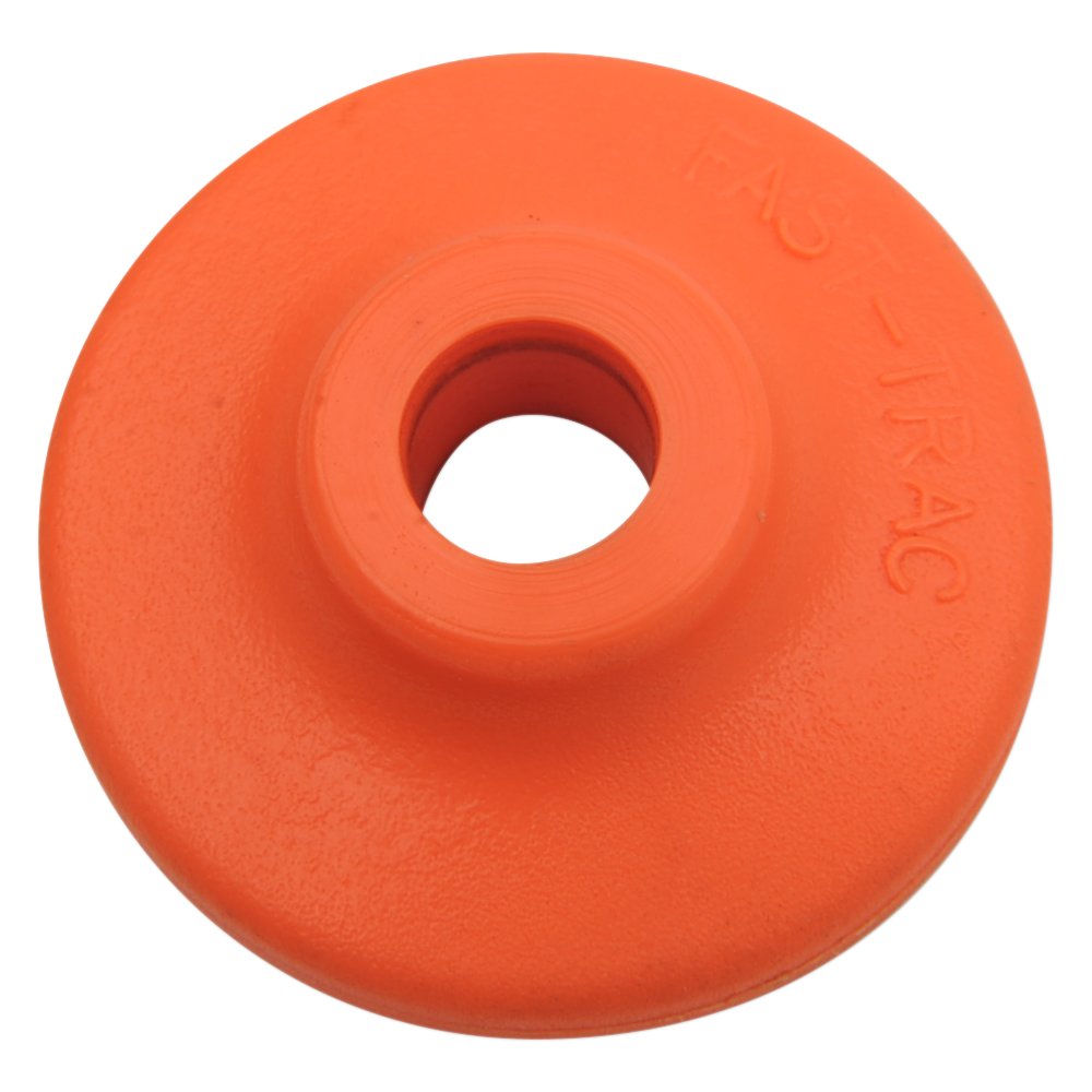 Fast-Trac Extra Large Backer Plates - Orange - Round - 24 Pack 603RO-24