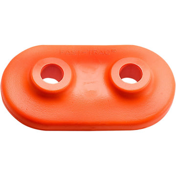 Fast-Trac Backer Plates - Orange - Double - 48 Pack 553SPO-48