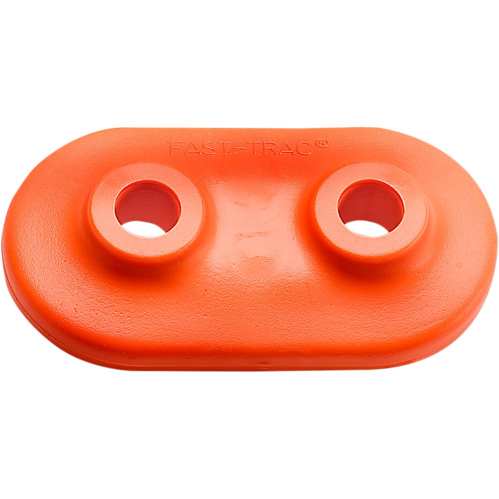 Fast-Trac Backer Plates - Orange - Double - 48 Pack 553SPO-48