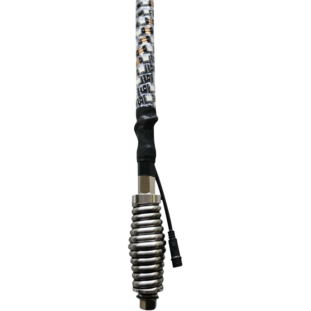 Whipitlightrods SOL 5' Whip Light Rod - Bluetooth? - RGB - Brake/Turn SB-RGBBTR-152-V2