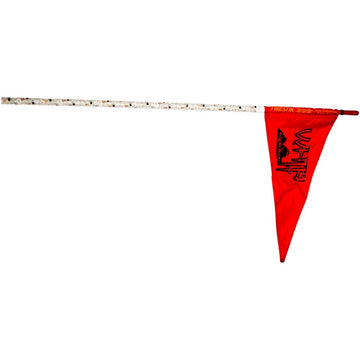 Whipitlightrods Deluxe RF Light Rod Whips - 5' - White 36-2106-V2