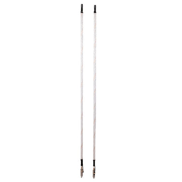 Whipitlightrods 5' Light Rod Whip - Pair - White SB-RGBR-252