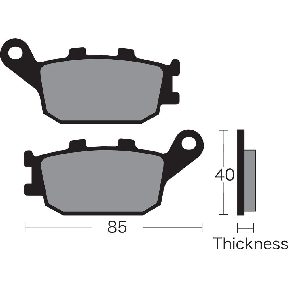 Vesrah Semi-Metallic Brake Pads VD-163