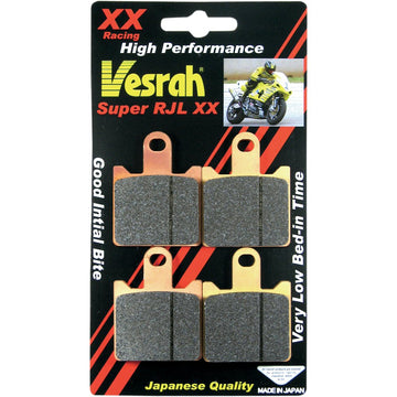 Vesrah JL Sintered Metal Brake Pads - VD-444RJL-XX VD-444XX